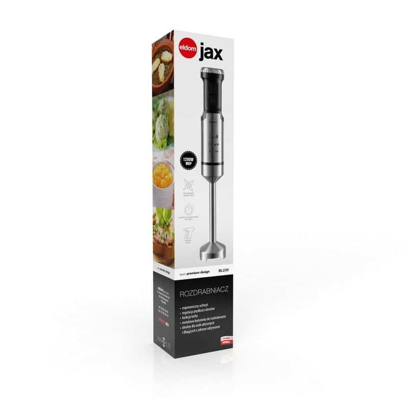 Eldom Blender BL230 JAX - Zanurzeniowy, Czarny