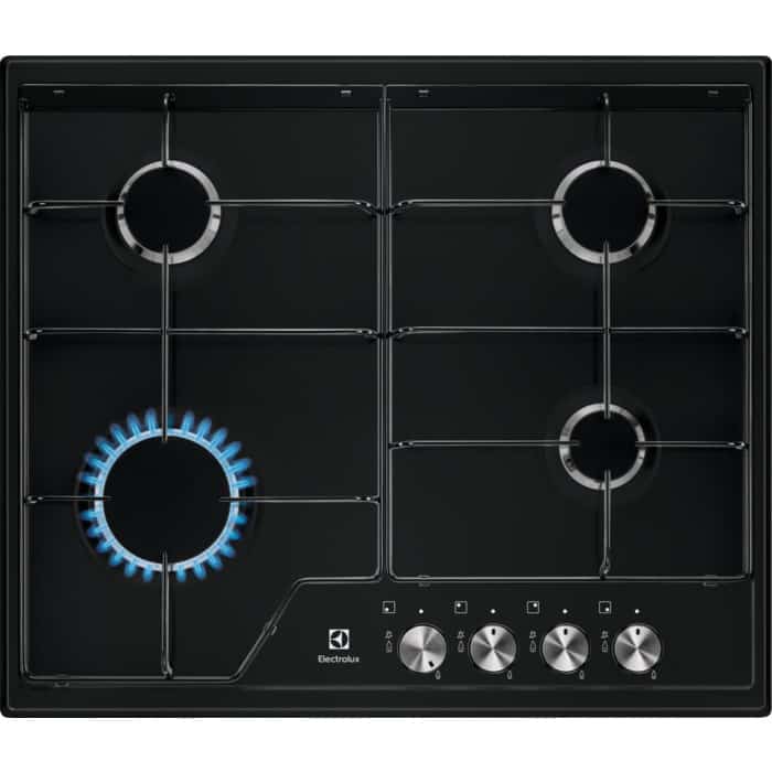 Płyta gazowa ELECTROLUX EGS6424K czarna emalia