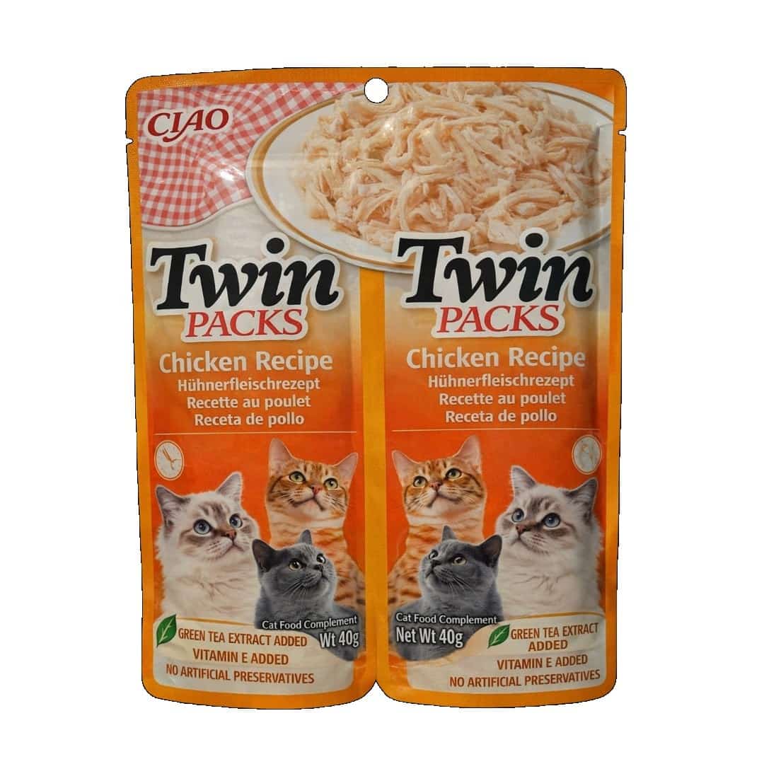 INABA CAT TWIN kurczak z krabem 2 x 40 g