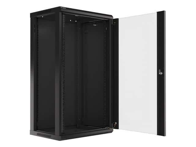 Szafa rack Lanberg WF01-6422-10B, 22U, 1082mm, czarna