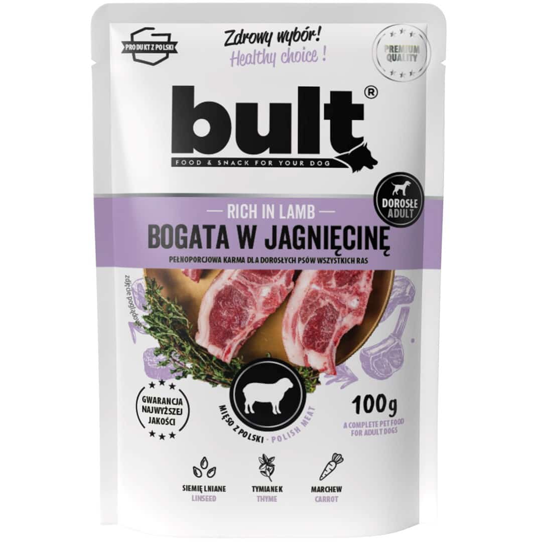 Mokra karma BULT Saszetka - Jagnięcina 100g