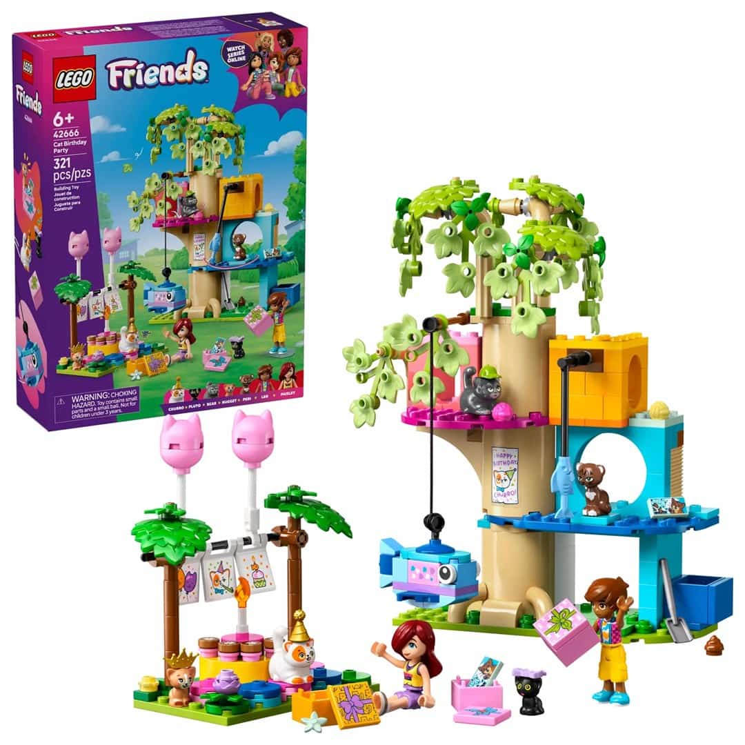 LEGO Friends 42666 - Zestaw Kocie Przyjęcie Urodzinowe