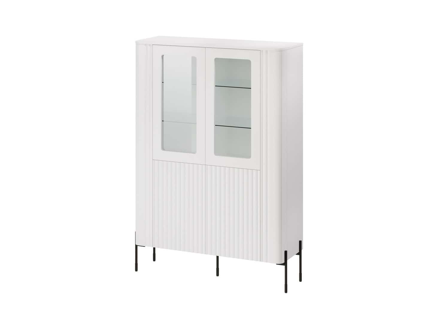 Witryna VERA 110x40x160 biały mat
