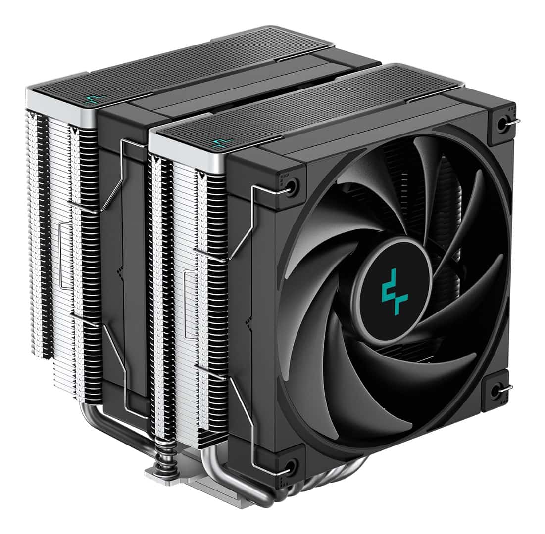 Chłodzenie DeepCool AK620 - 2 Wentylatory Czarny