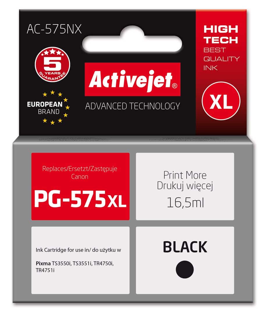 Activejet AC-575NX Tusz Zamiennik Canon PG-575XL