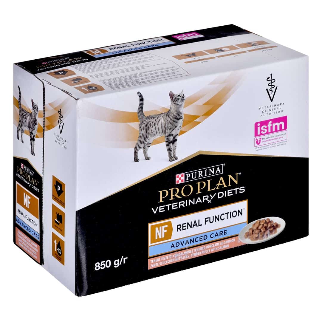 PURINA PVD Feline NF Renal Function ST/OX Łosoś - 10x85 g