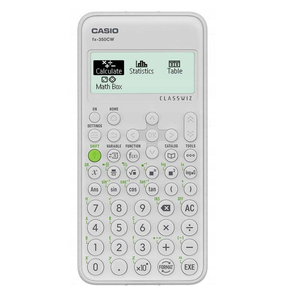CASIO KALKULATOR NAUKOWY FX-350CW SZARY