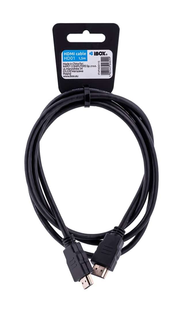Kabel IBOX FULLHD HD01 1,5M HDMI M - M