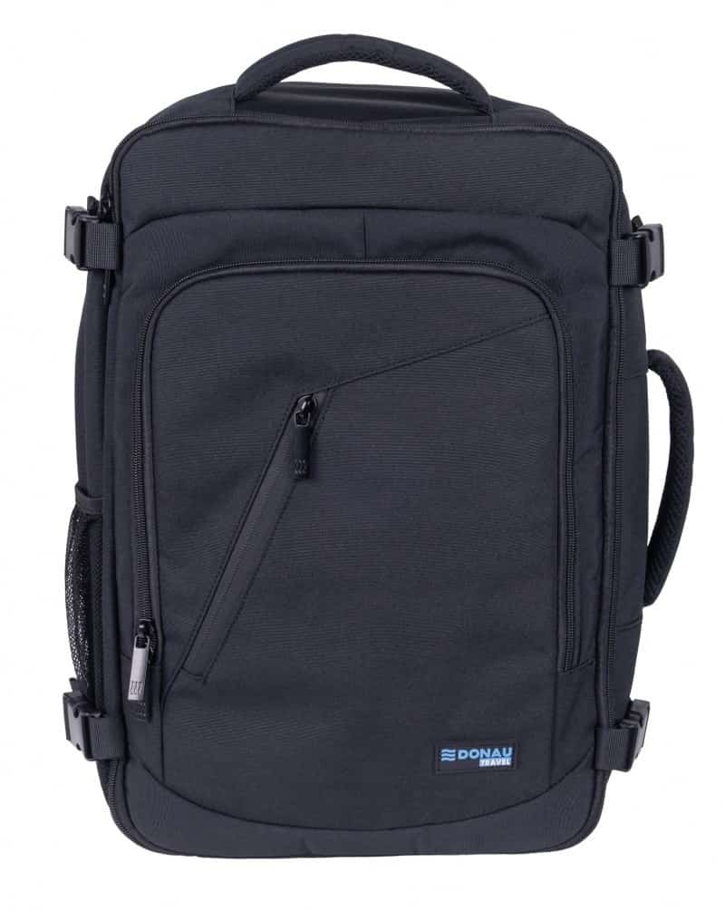DONAU TRAVEL Plecak Warsaw, 23l, USB, czarny
