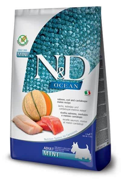 FARMINA N&D Ocean Dog Salmon, Cod&Cantaloupe 2,5 kg