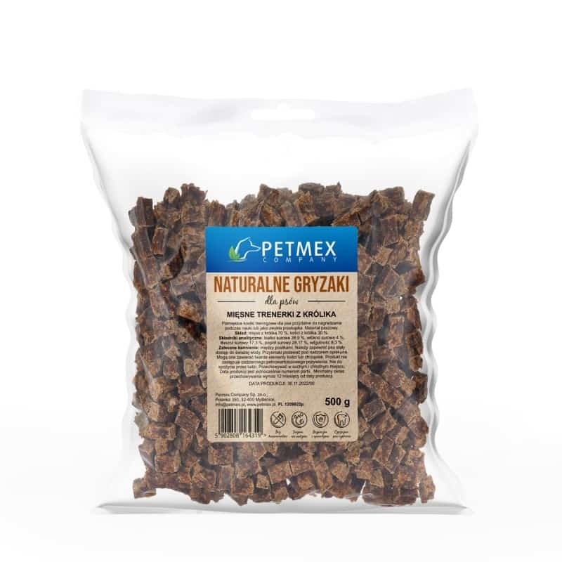 PETMEX Mięsne trenerki z królika 500 g