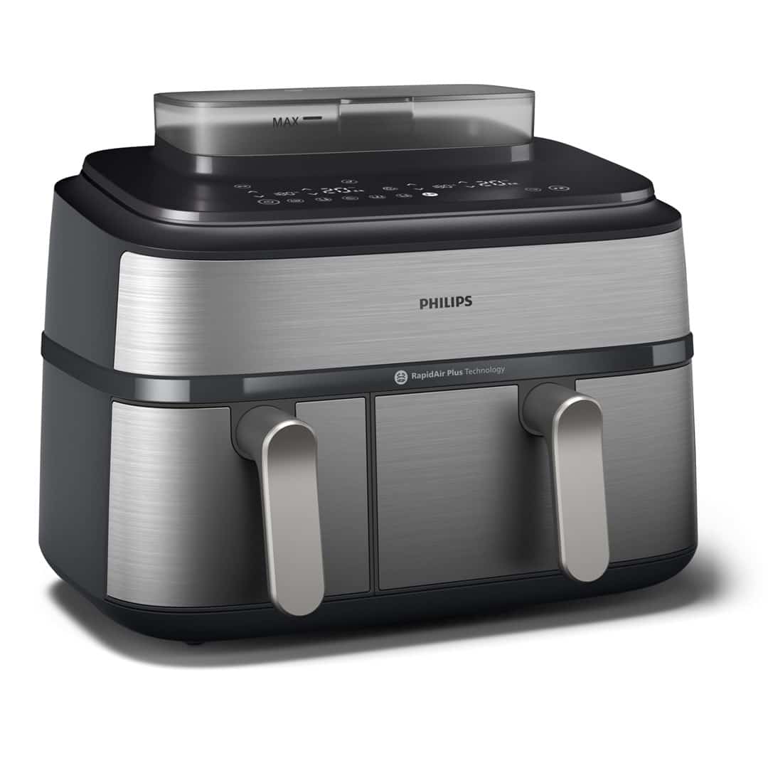 Frytownica beztłuszczowa PHILIPS NA 555/00 - 9 l, 2 kosze, Rapid Air