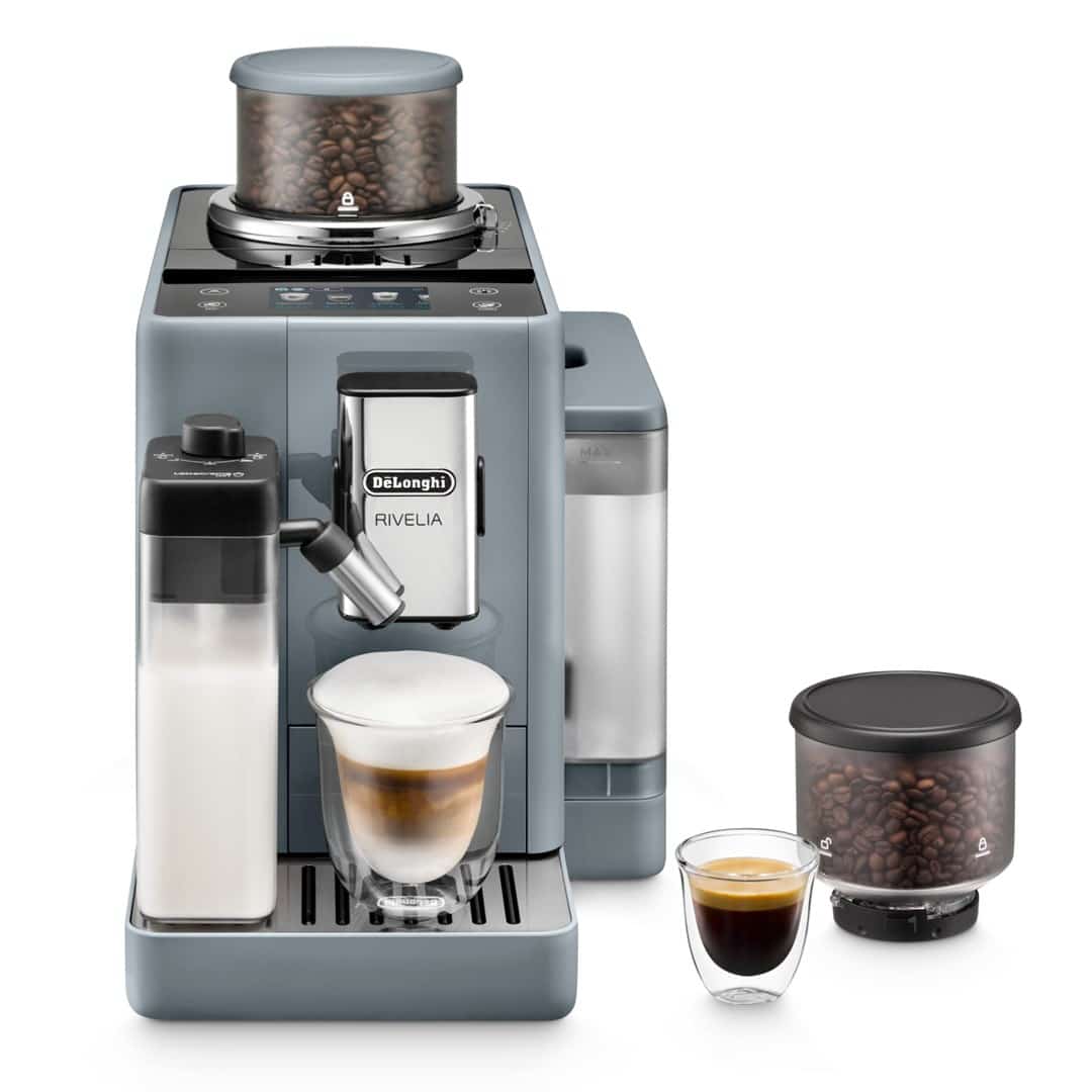 Ekspres ciśnieniowy DeLonghi EXAM 440.55.G - 19 bar, 1,4 l zbiornik, TFT 3,5"