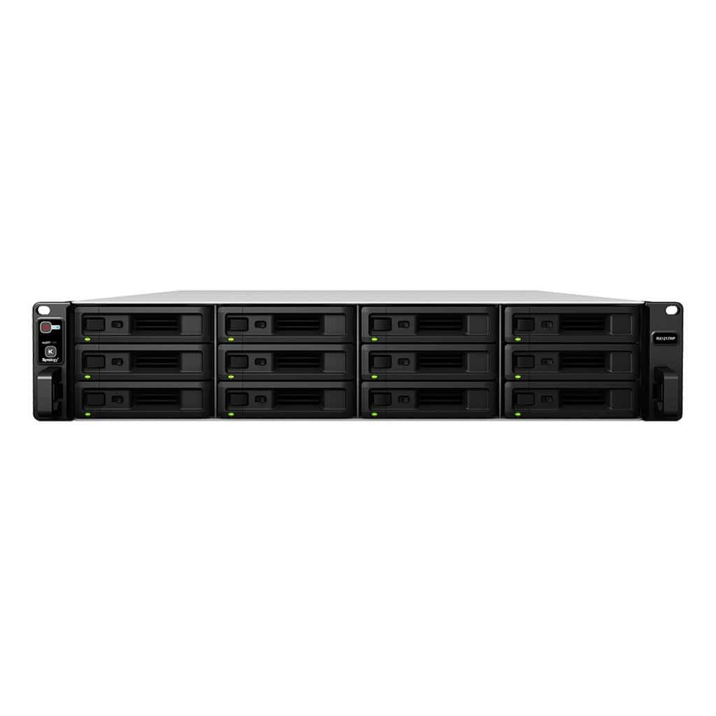Expansion unit Synology RX1217RP; 2U RACK; 12x HDD/SSD