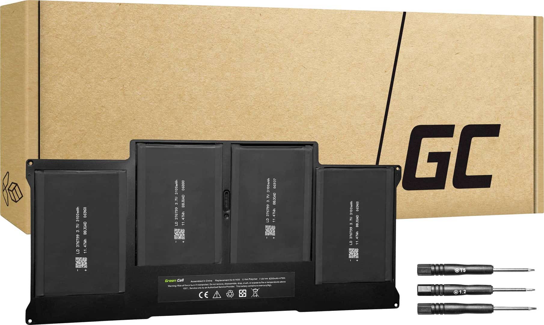 GREEN CELL BATERIA DO MACBOOK AIR 13 47WH
