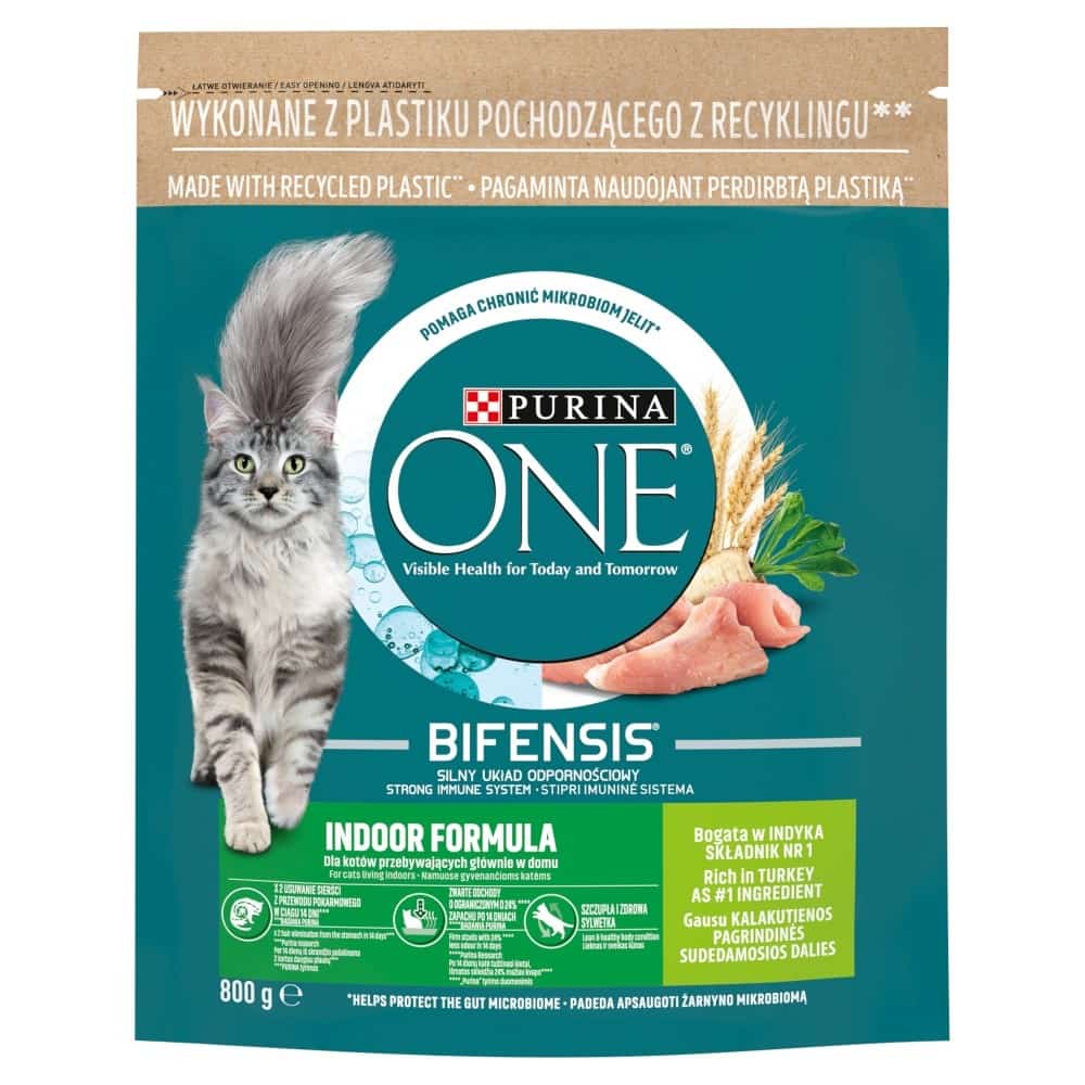 PURINA One Bifensis Adult Indoor - 800 g