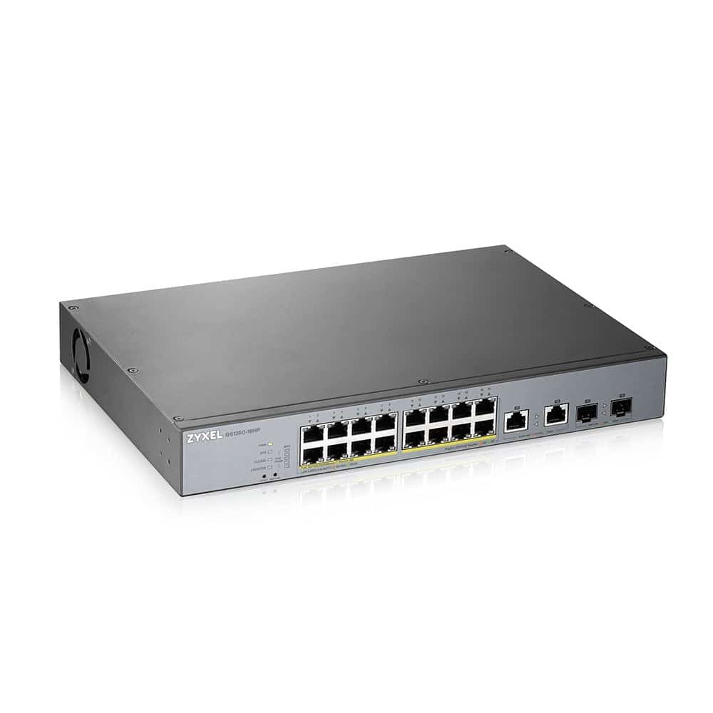 Switch Zyxel GS1350-18HP 18p PoE 250W