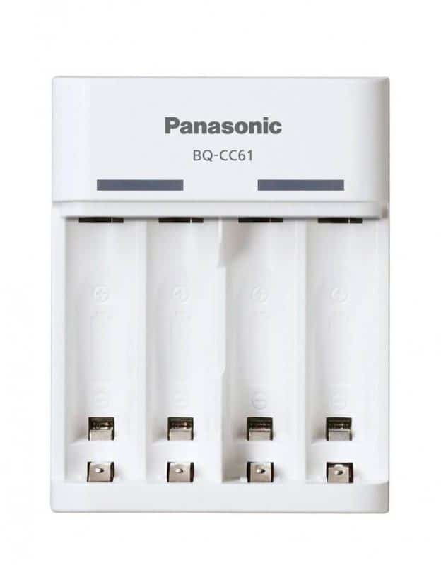 Ładowarka Panasonic Basic USB - Ładowanie 4 Baterii AA, AAA