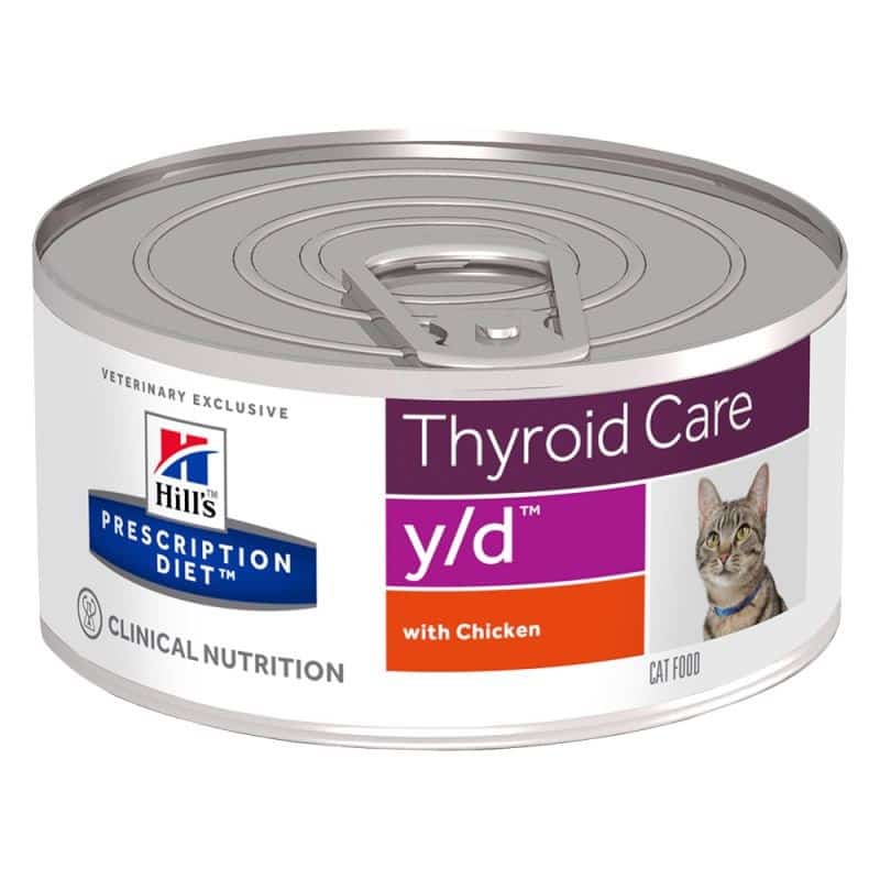Hill's Thyroid Care Feline y/d - Puszka 156g