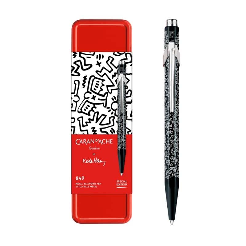 Caran d’Ache Długopis 849 Keith Haring, Czarny