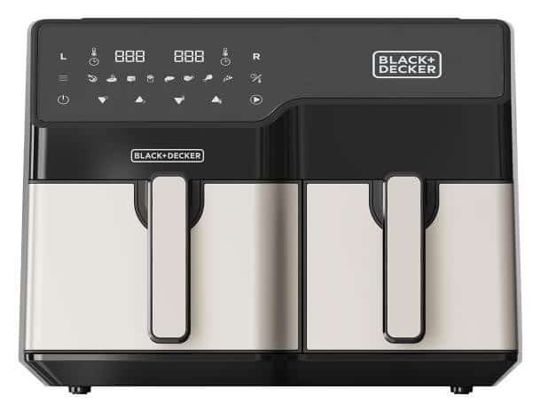 Frytkownica beztłuszczowa Black+Decker Air Fryer Dual Basket BXAF9000E 9L