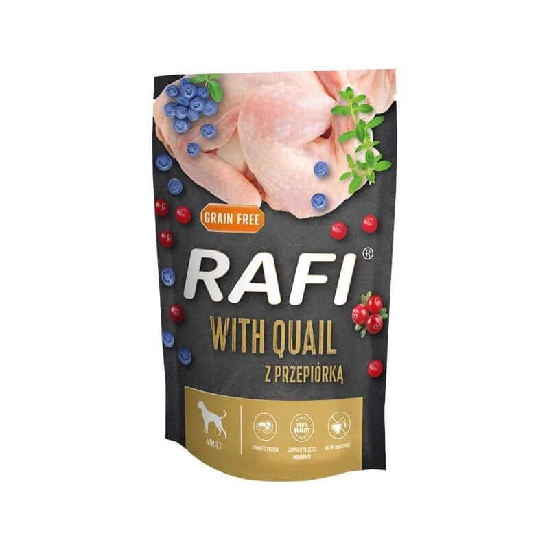 Dolina Noteci Rafi przepiórka, borówka, örówina 500g
