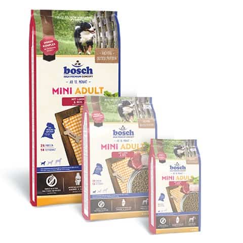 BOSCH Mini Adult Lamb & Rice - sucha karma 15 kg