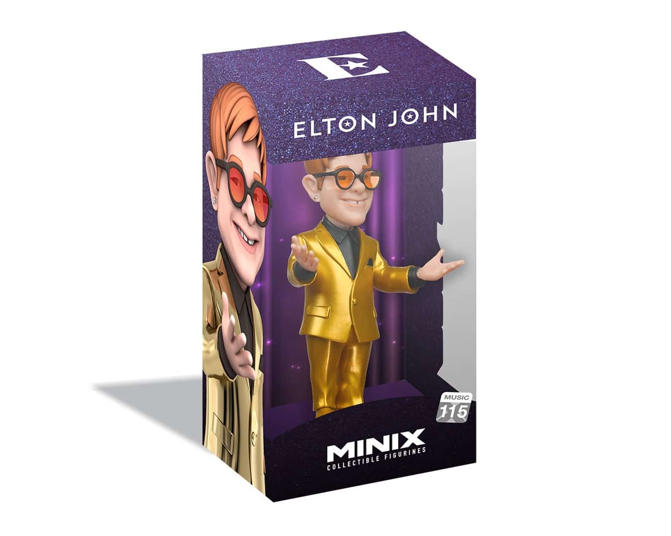 MINIX Elton John Gold Suit - Figurka Kolekcjonerska