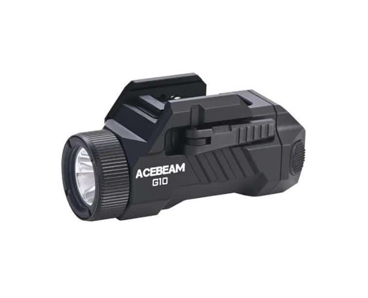 Latarka Acebeam G10 Black - Czarna, Aluminiowa