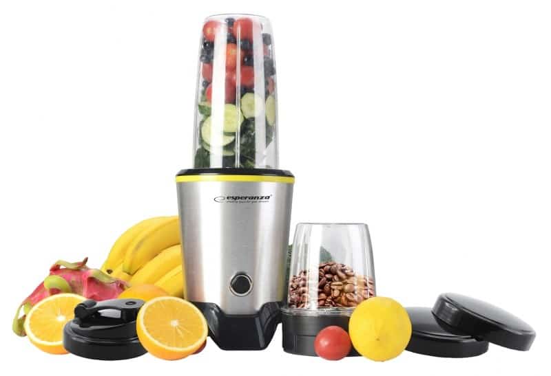Blender Esperanza MASTER EKM028 - 1000W, Czarno-Srebrny