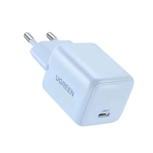 Ładowarka sieciowa Ugreen X512 20W GaN USB-C, niebieska