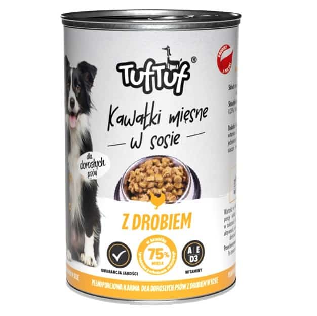 Tuf Tuf Puszka kawałki mięsne 1250g
