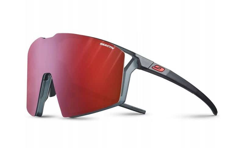 Okulary Julbo Edge - matowy czarny/pomarańczowy
