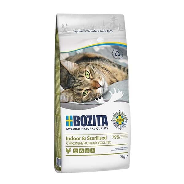 BOZITA Indoor & Sterilised Chicken - 2kg