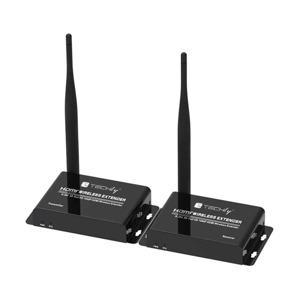 TECHLY BEZPRZEWODOWY EXTENDER HDMI FULL HD 1080P