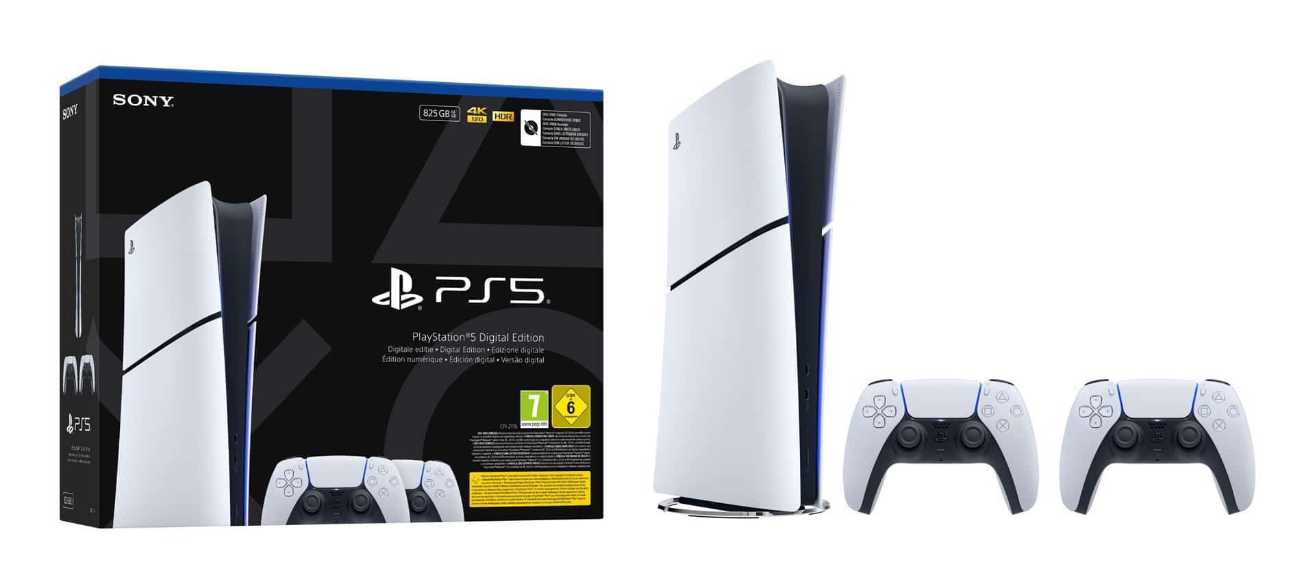 SONY PS5 DIGITAL SLIM CHASSIS E+ DUALSENSE