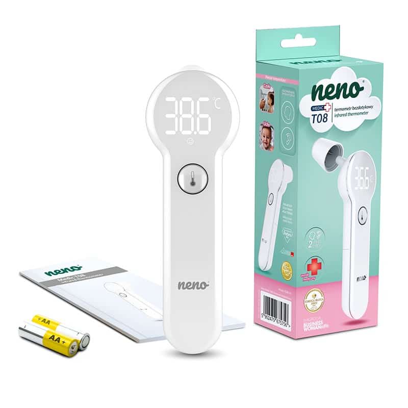 NENO TERMOMETR BEZDOTYKOWY MEDIC T08