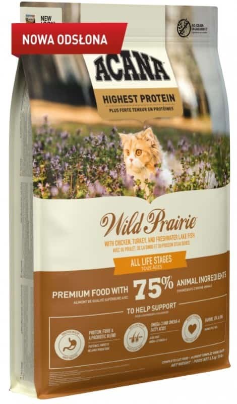 ACANA Wild Prairie Cat - Sucha Karma 4,5 kg