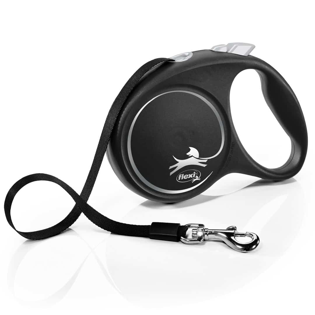 Smycz flexi Black Design L 5m - dla psa do 50kg