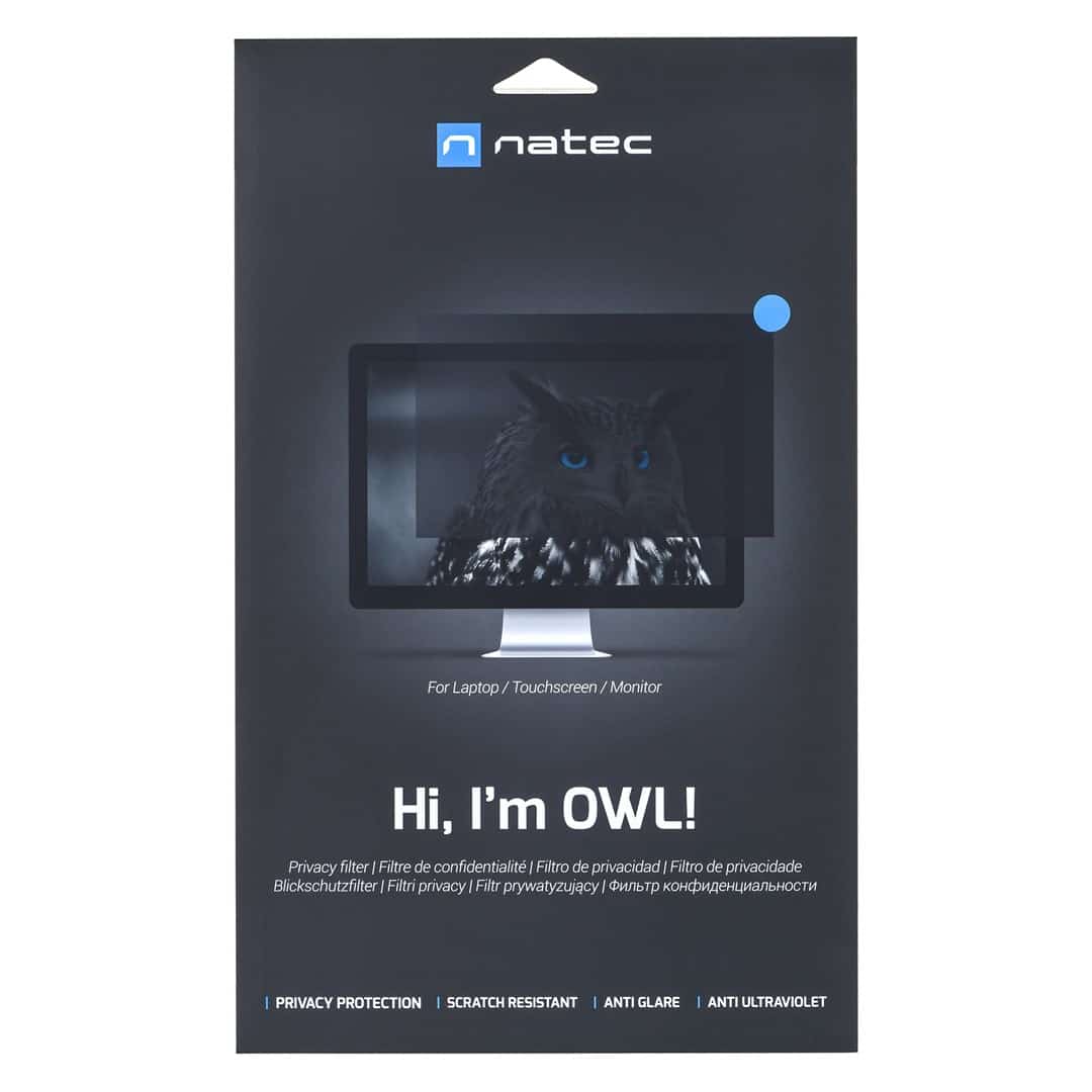 NATEC FILTR PRYWATIZUJĄCY OWL 17.3" 16:9