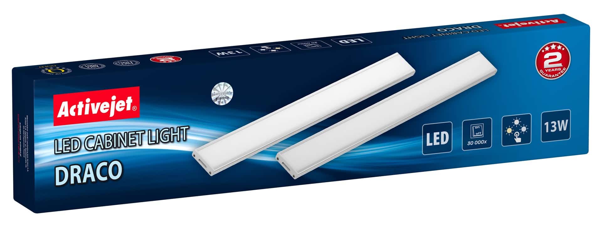Oświetlenie meblowe LED Activejet AJE-DRACO białe