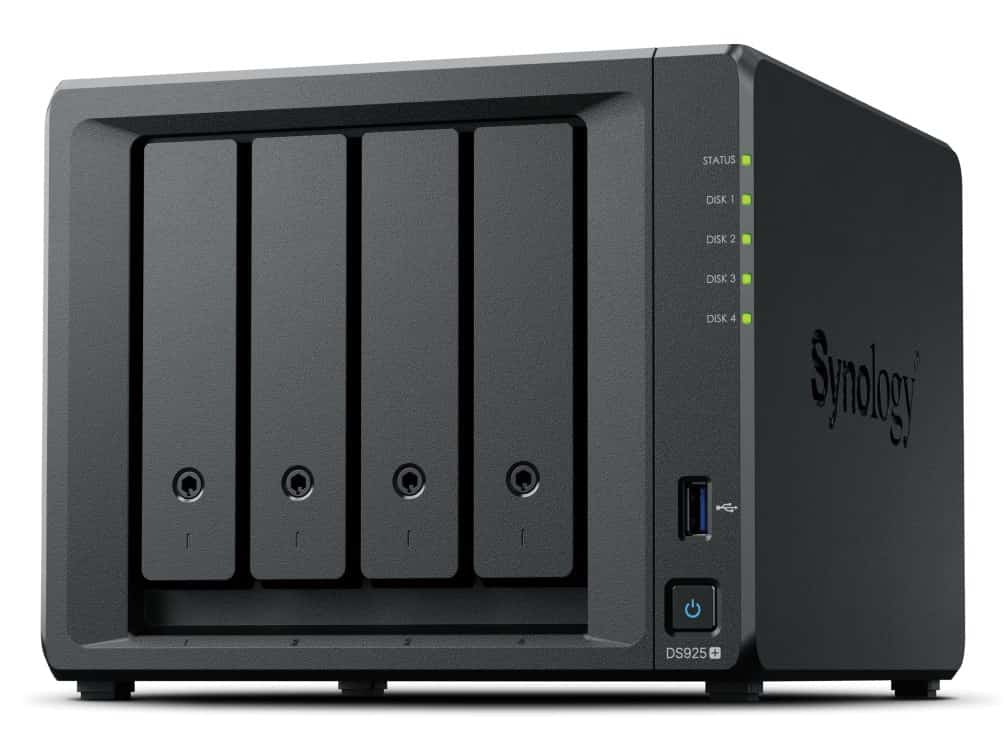 NAS Synology DS925+ Ryzen V1500B 4x 3.5" HDD
