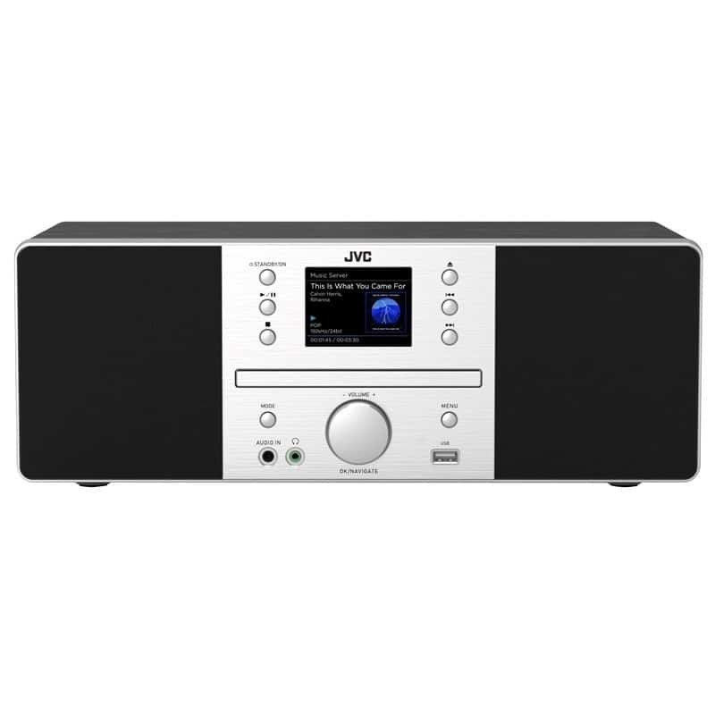 Radioodtwarzacz JVC RD-E874B czarny