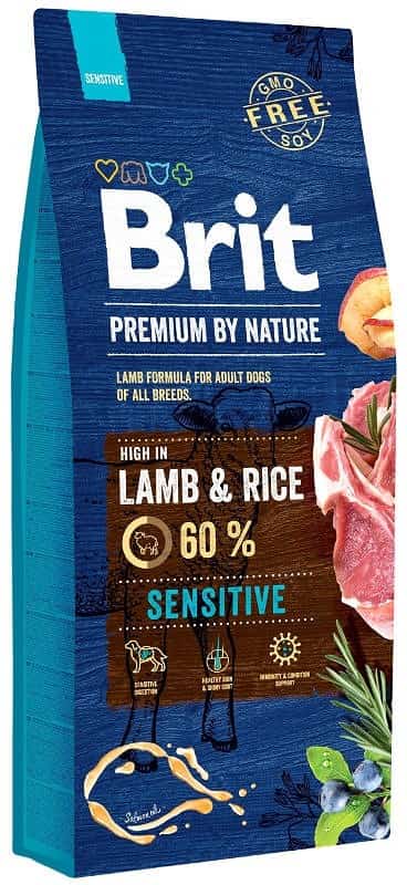 BRIT Premium By Nature Sensitive Lamb & Rice - 15 kg