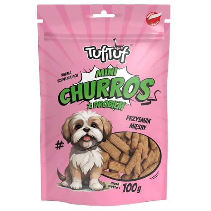 Tuf Tuf Mini Churros z drobiem 100g