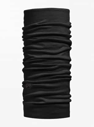 Chusta Buff Merino Lightweight, solid black