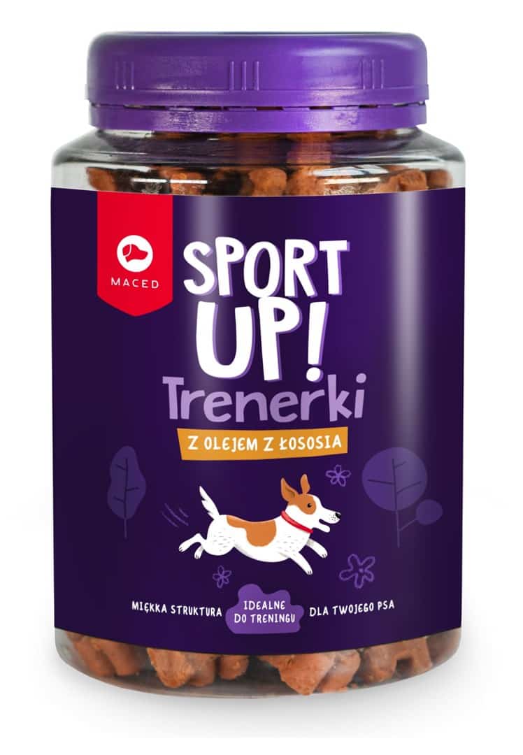 MACED Sport Up! Trenerki 300 g z olejem łososia