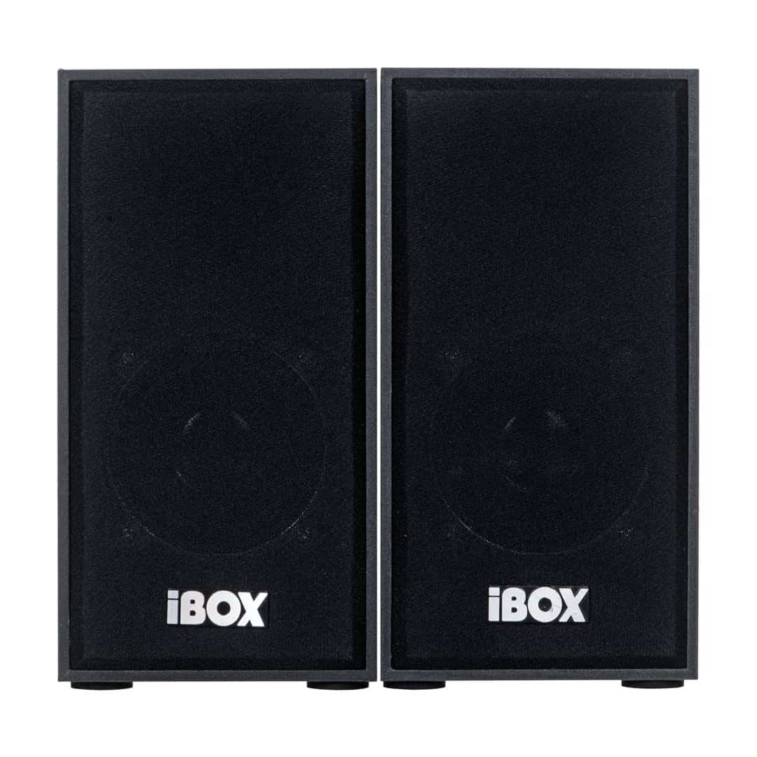Zestaw głośników IBOX IGLSP1B 2.0 ciemne drewno