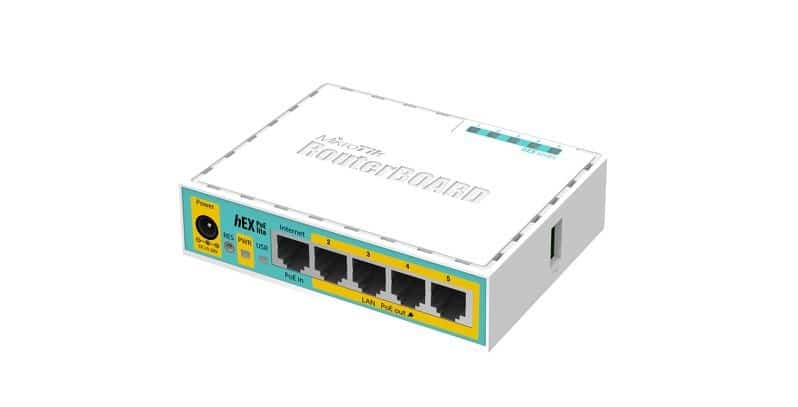 Router Mikrotik hEX PoE lite RB750UPr2