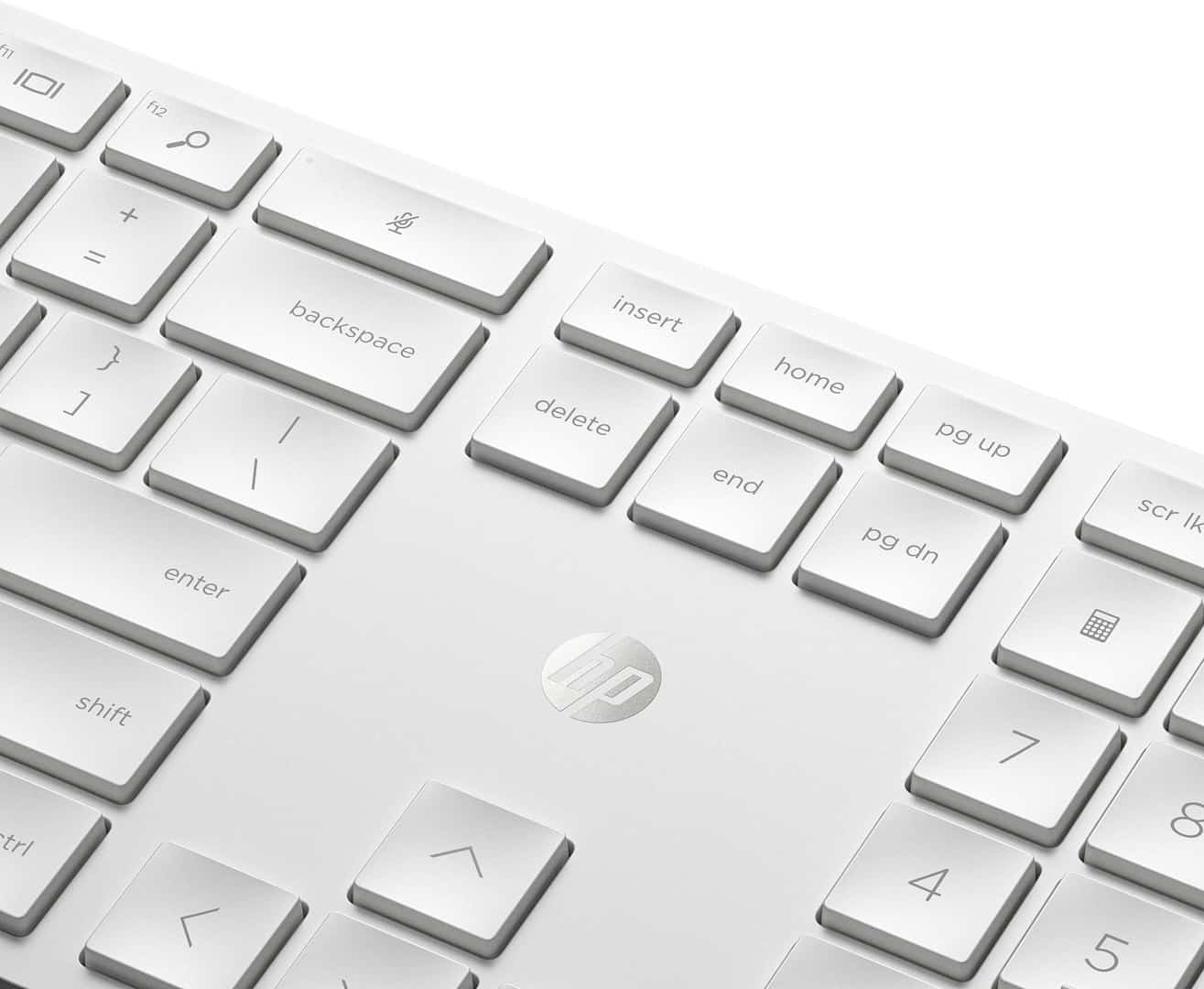 Zestaw bezprzewodowy HP 650 - klawiatura i mysz, biały